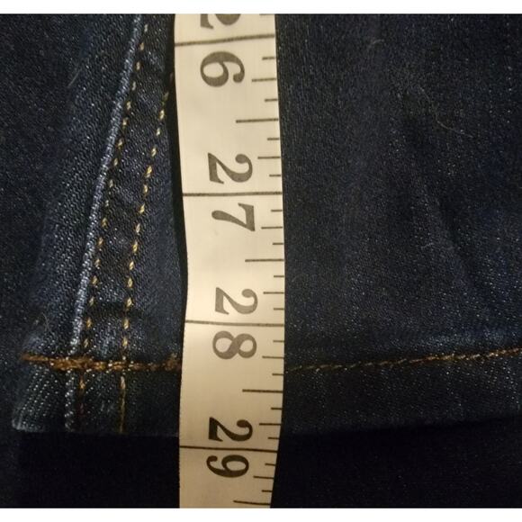 Womens Lee Jeans Plus Size Straight Leg Size 26 26W M Dark Wash - Picture 8 of 8